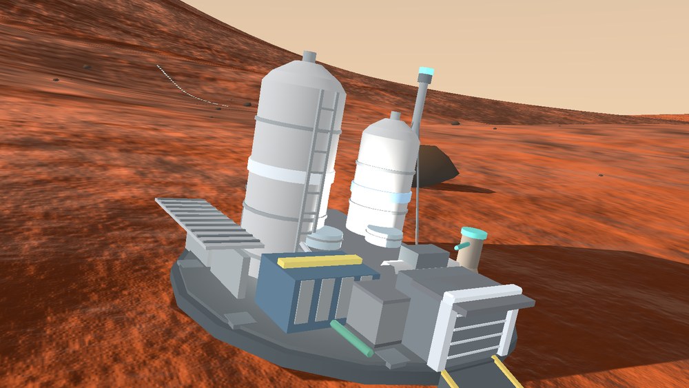 A Robosoma colony fuel plant