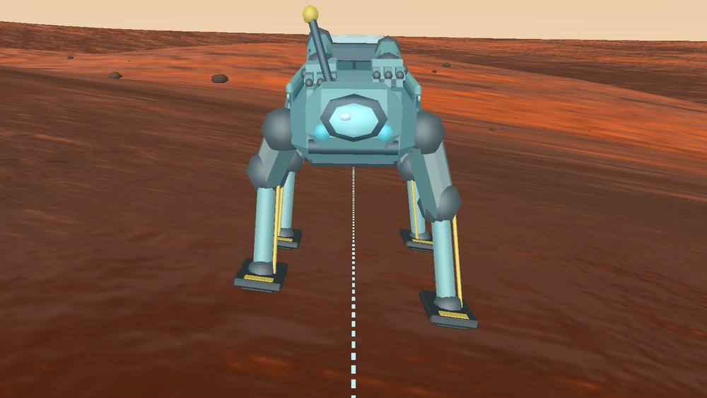 A close view of one Robosoma